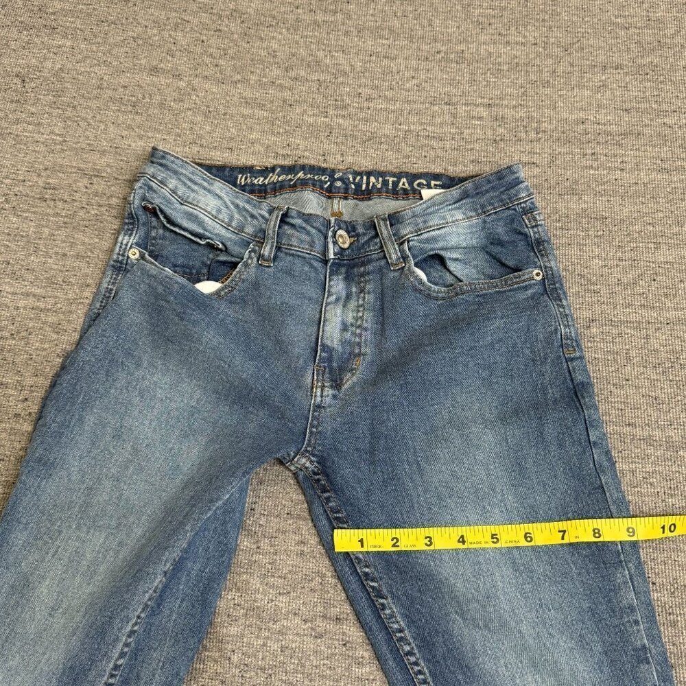 Weatherproof Vintage Skinny Fit Women's Blue Denim 32 x 32 - Picture 8 of 13